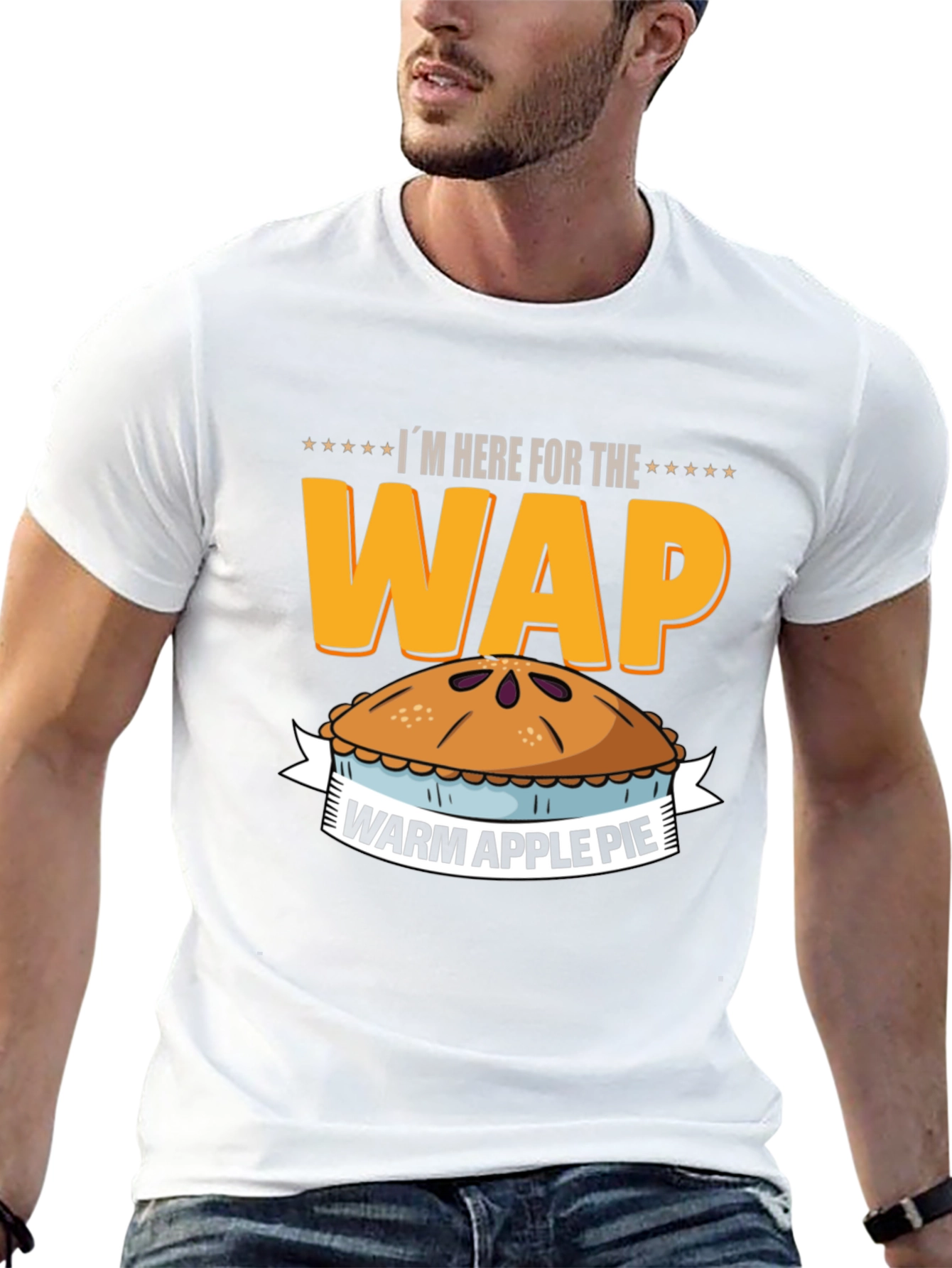 Warm Apple Pie WAP Funny Graphic T-Shirt