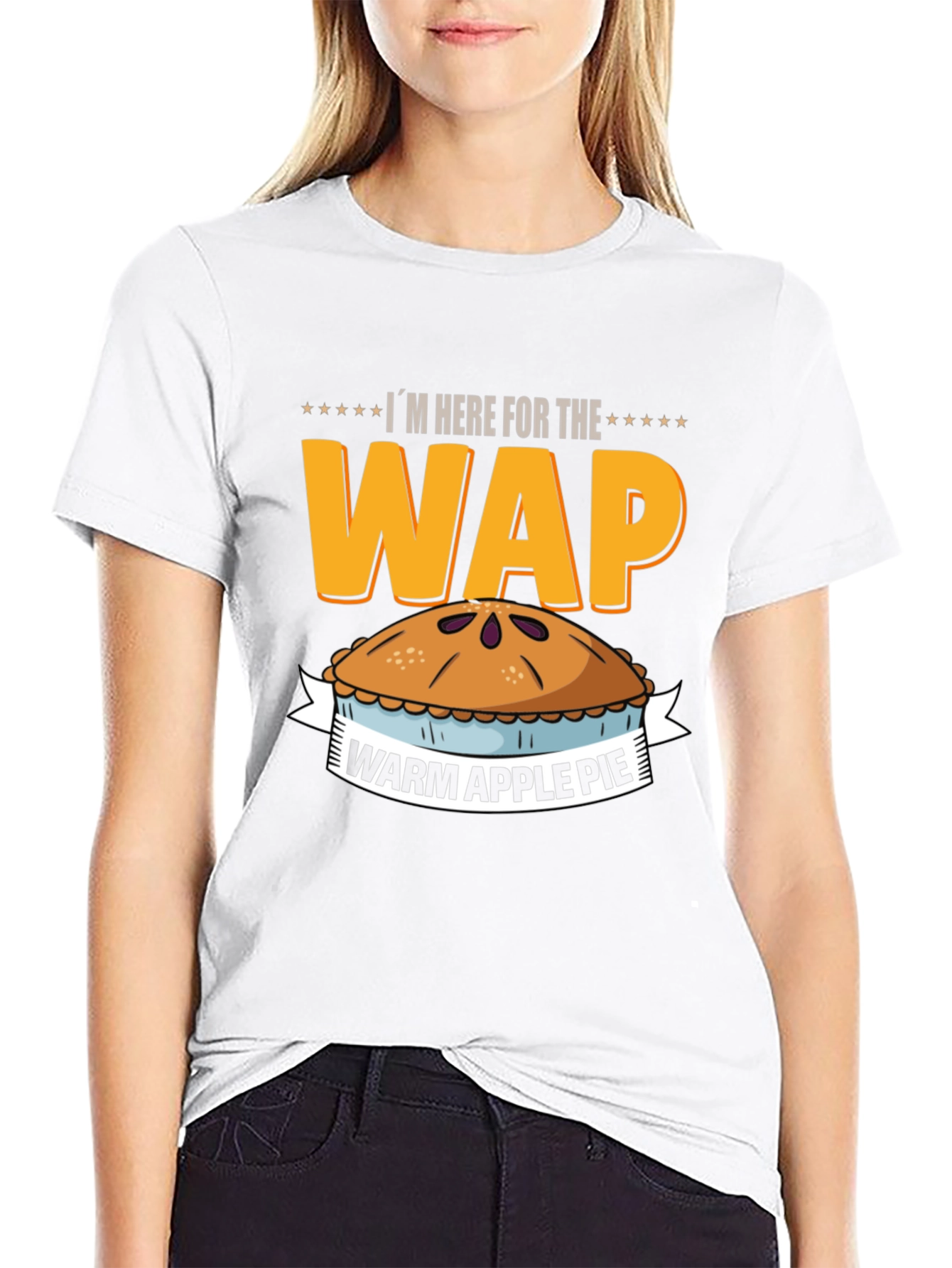 Warm Apple Pie WAP Funny Graphic T-Shirt