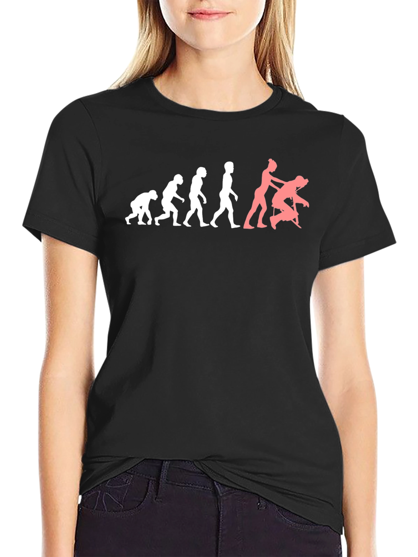 Evolution of Massage T-Shirt - Funny Graphic Tee