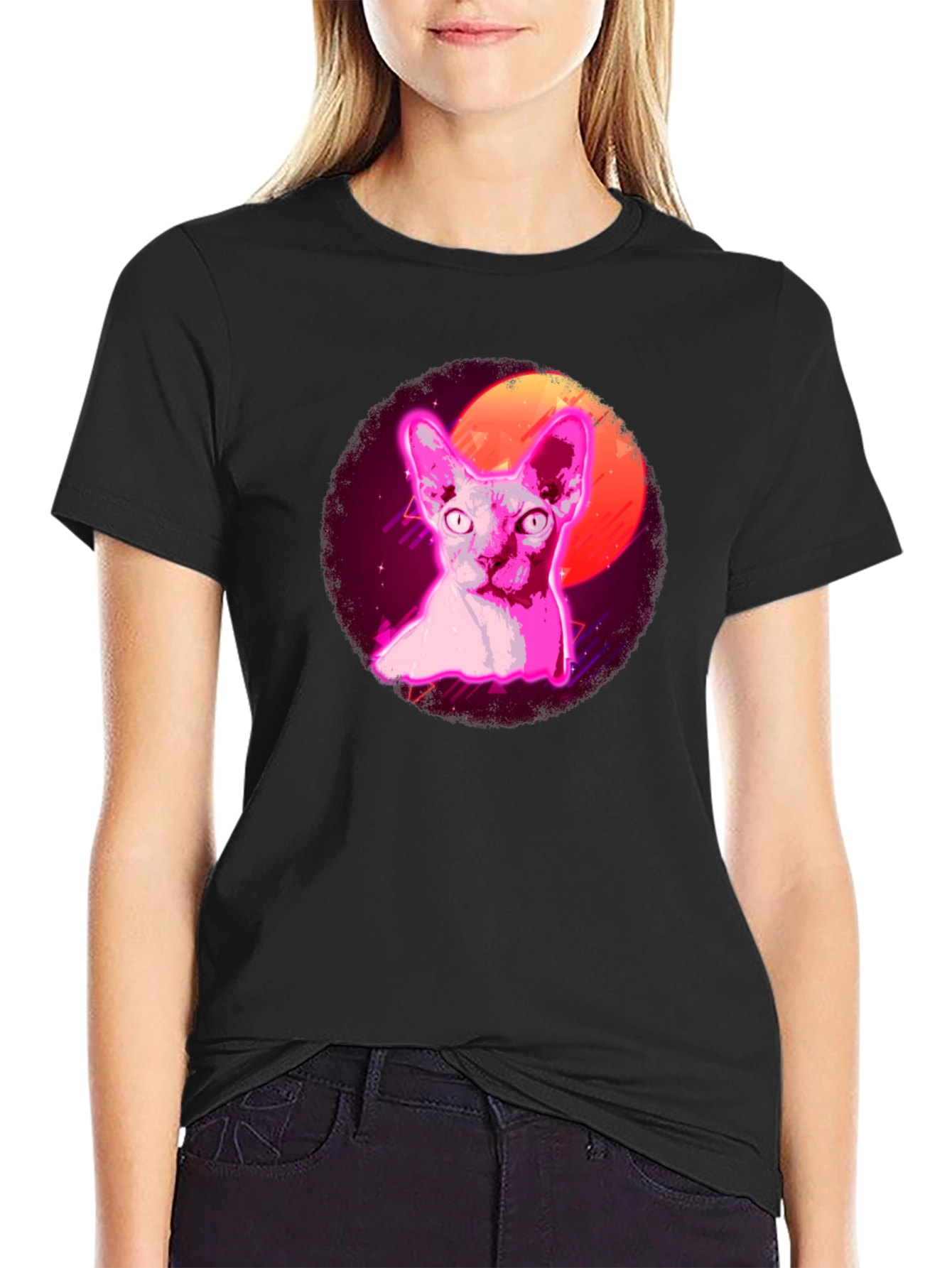 Retro Sphynx Cat T-Shirt