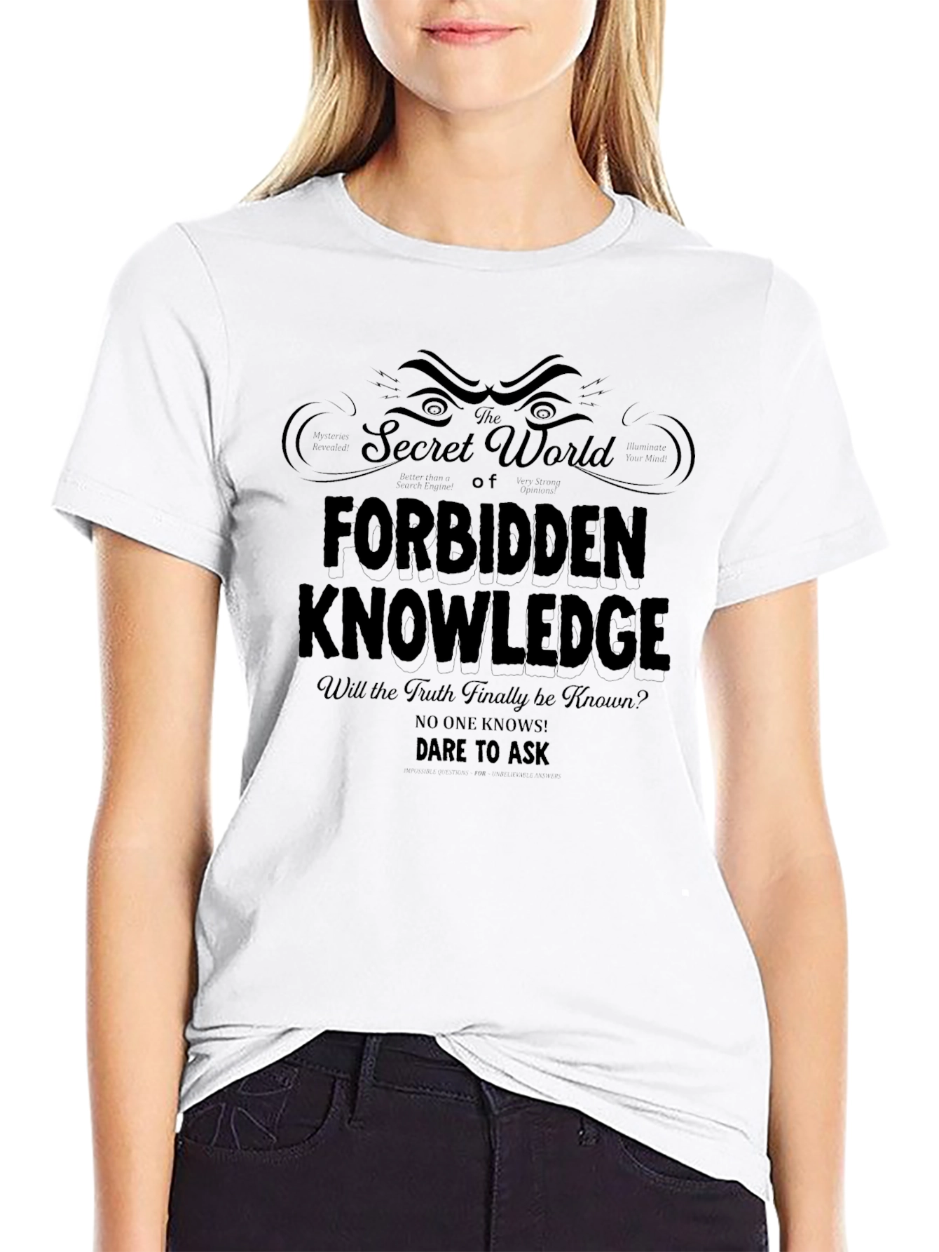 Forbidden Knowledge Graphic T-Shirt