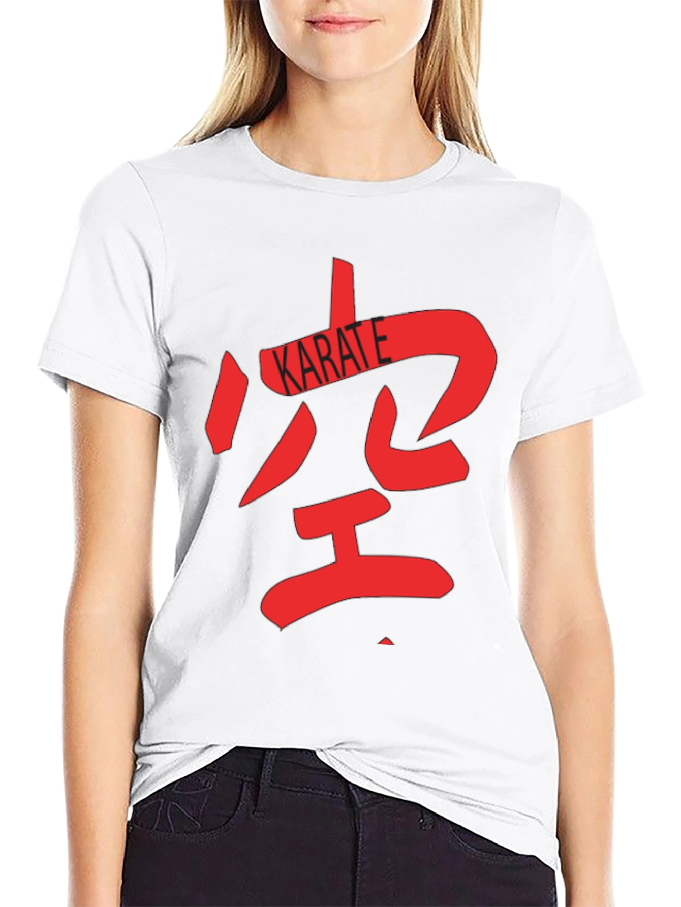 Karate Kanji T-Shirt: Martial Arts Style