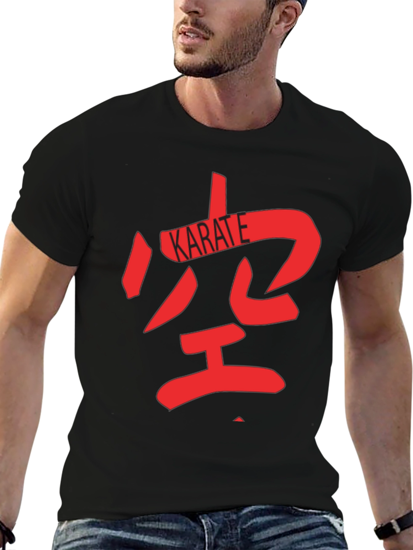 Karate Kanji T-Shirt: Martial Arts Style