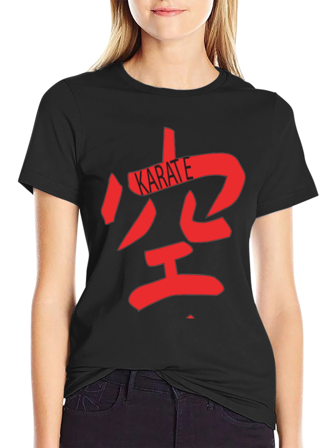Karate Kanji T-Shirt: Martial Arts Style