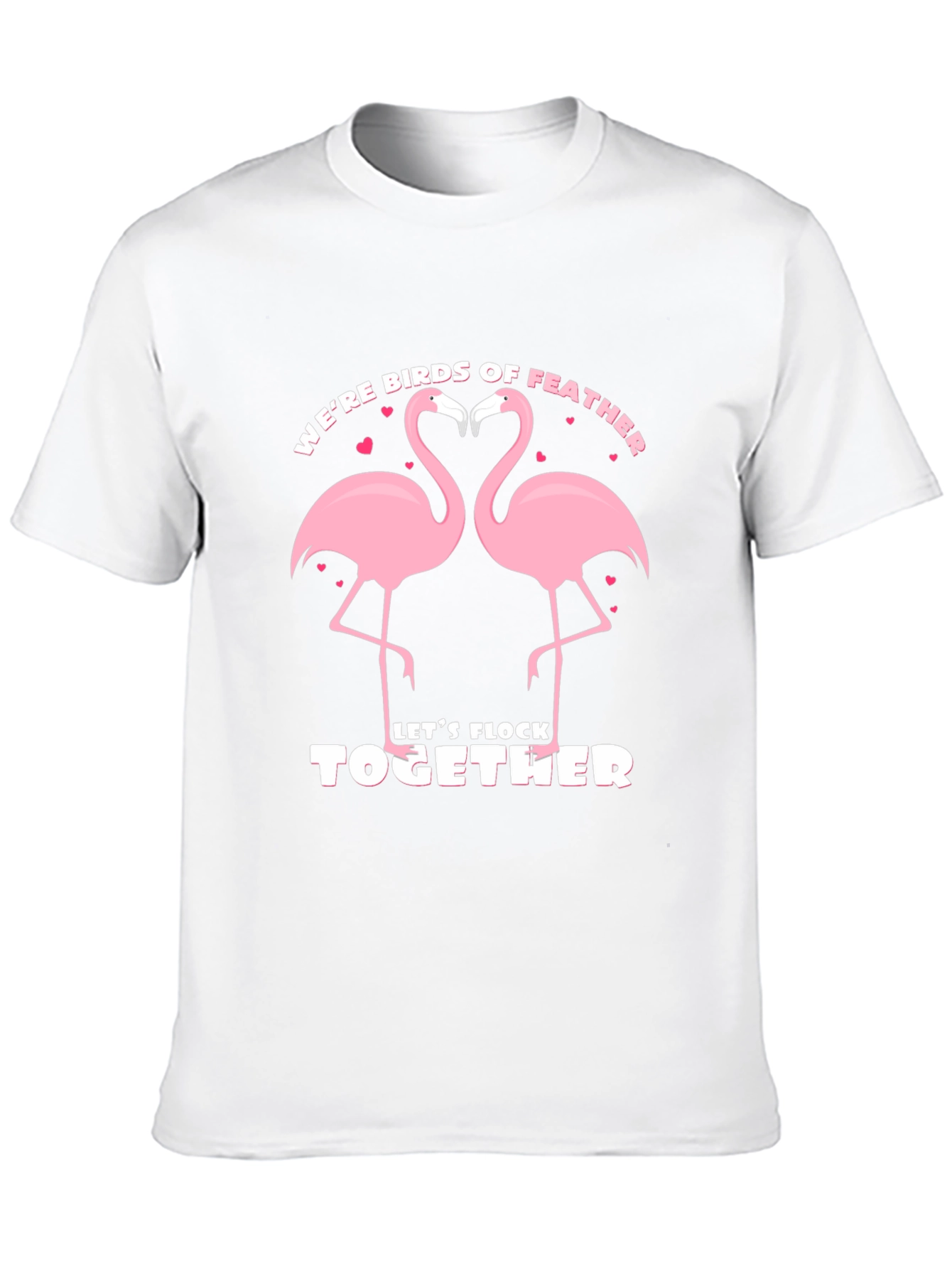 Flamingo Birds of Feather T-Shirt
