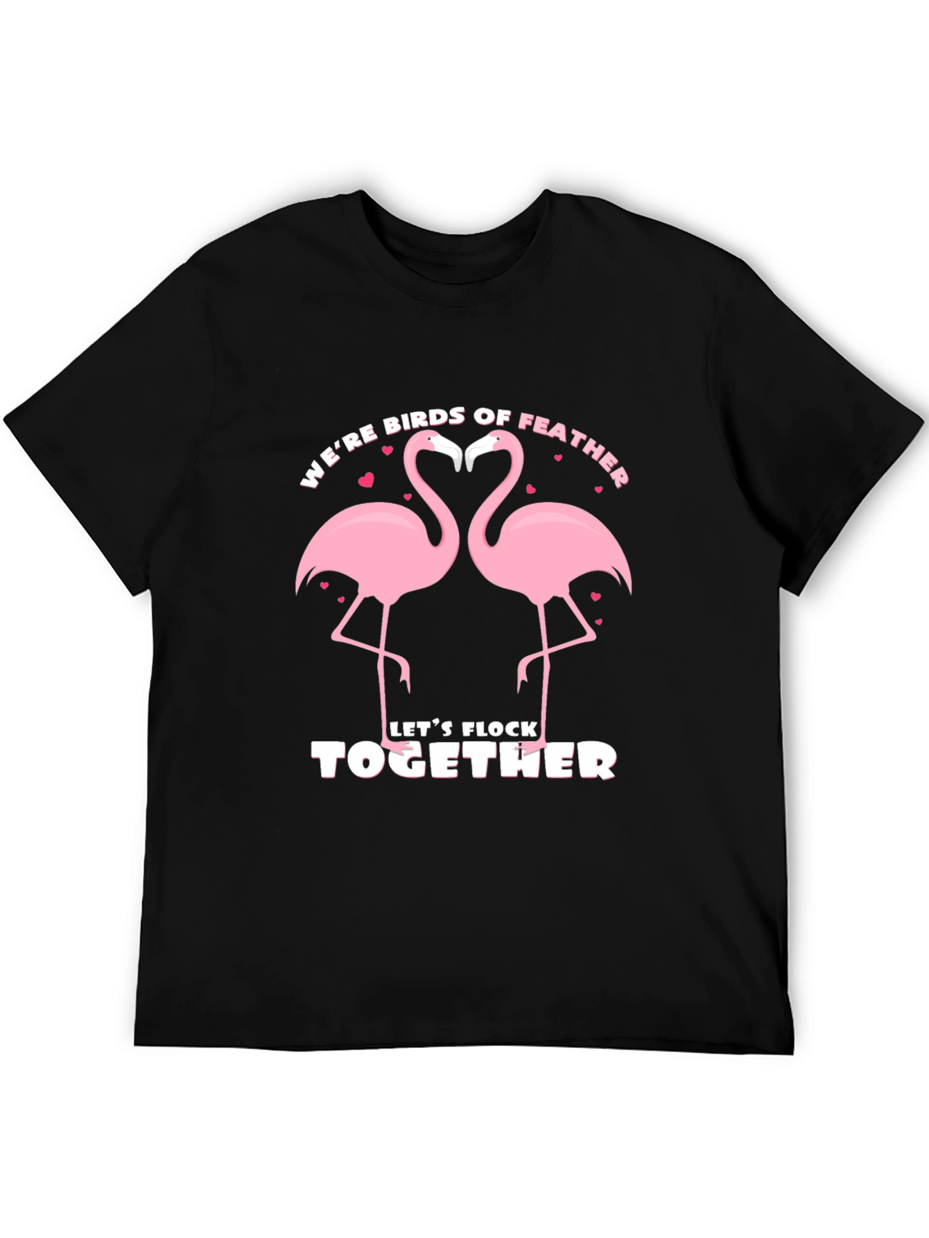 Flamingo Birds of Feather T-Shirt