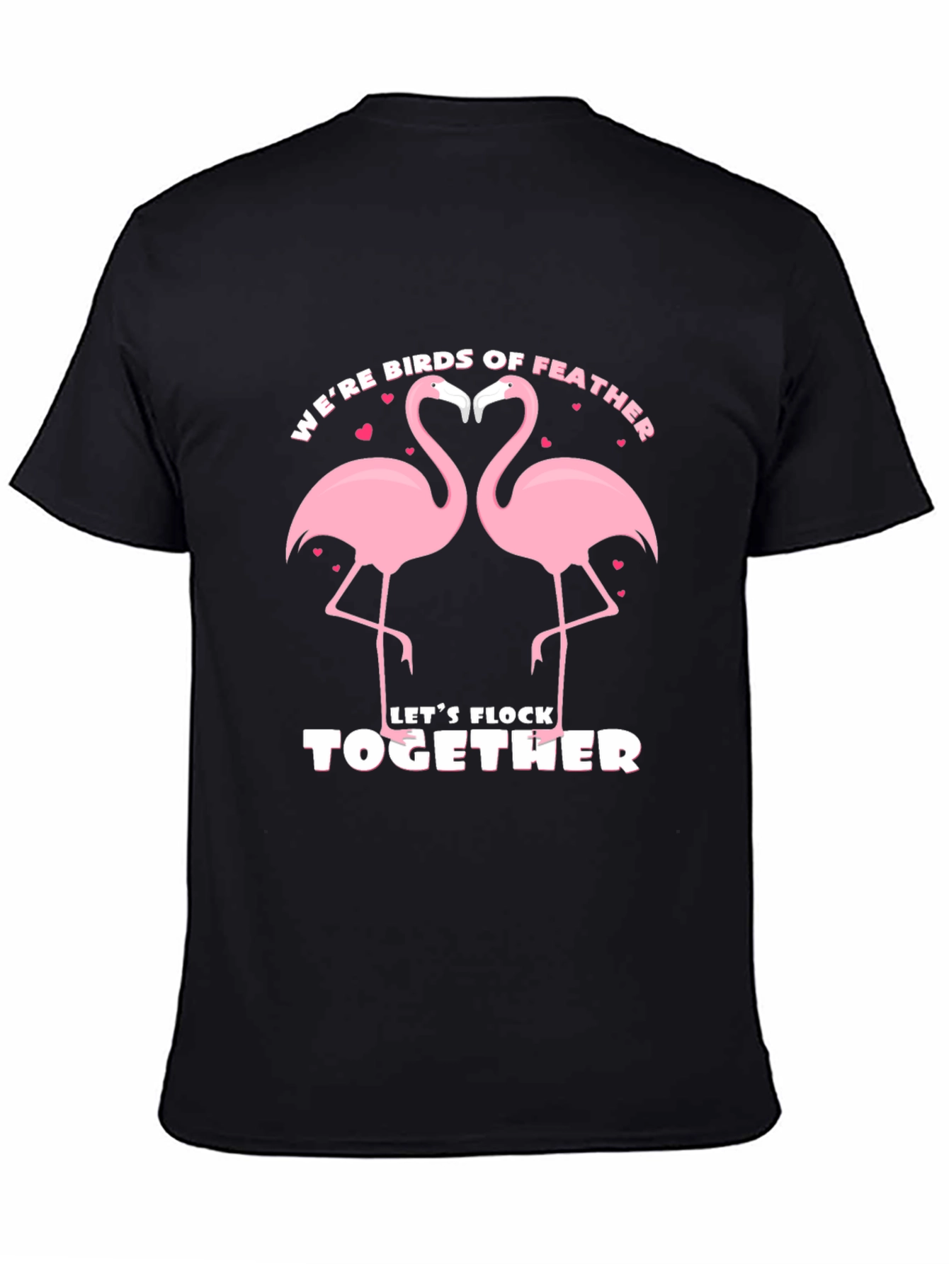 Flamingo Birds of Feather T-Shirt