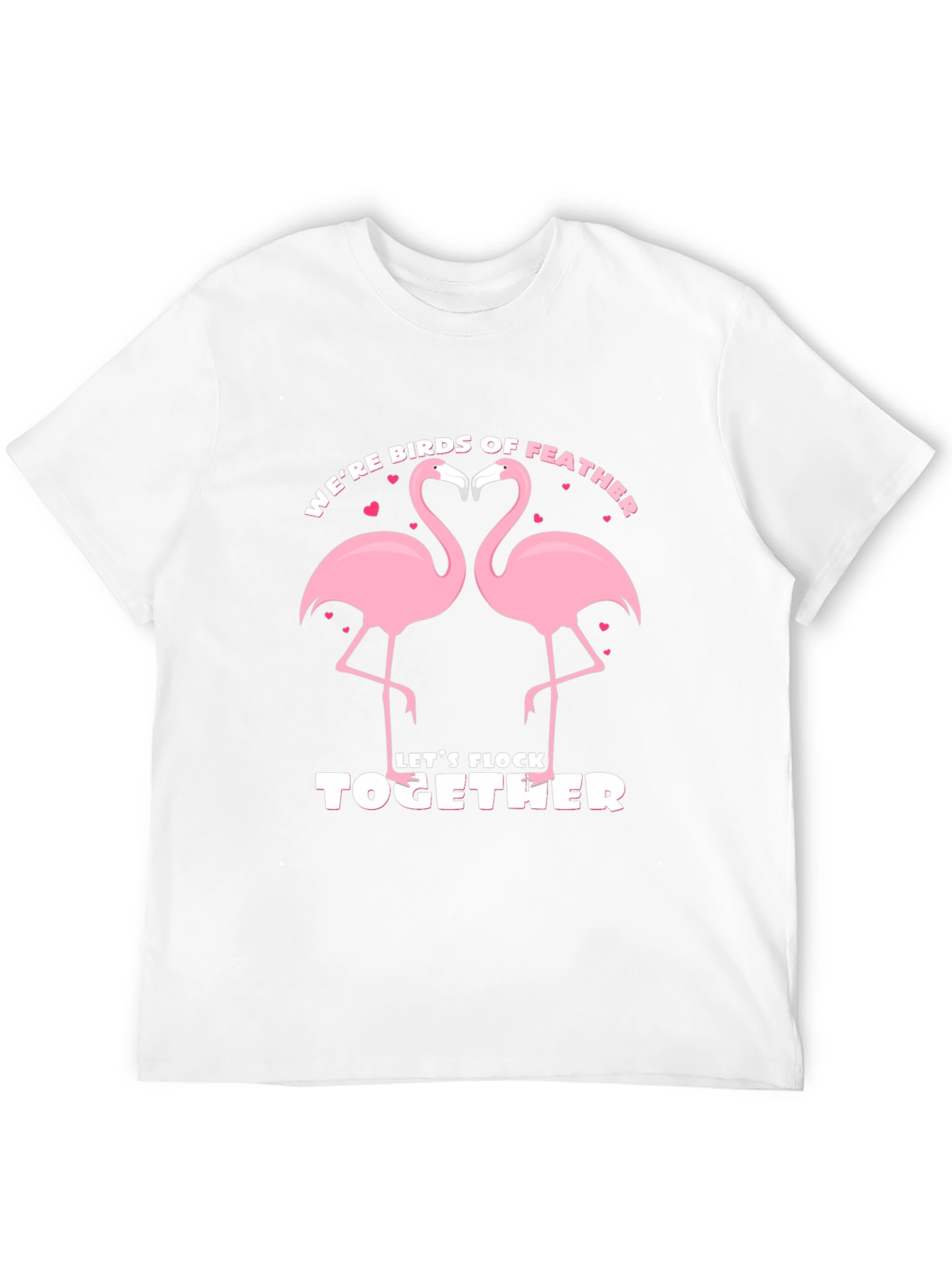 Flamingo Birds of Feather T-Shirt