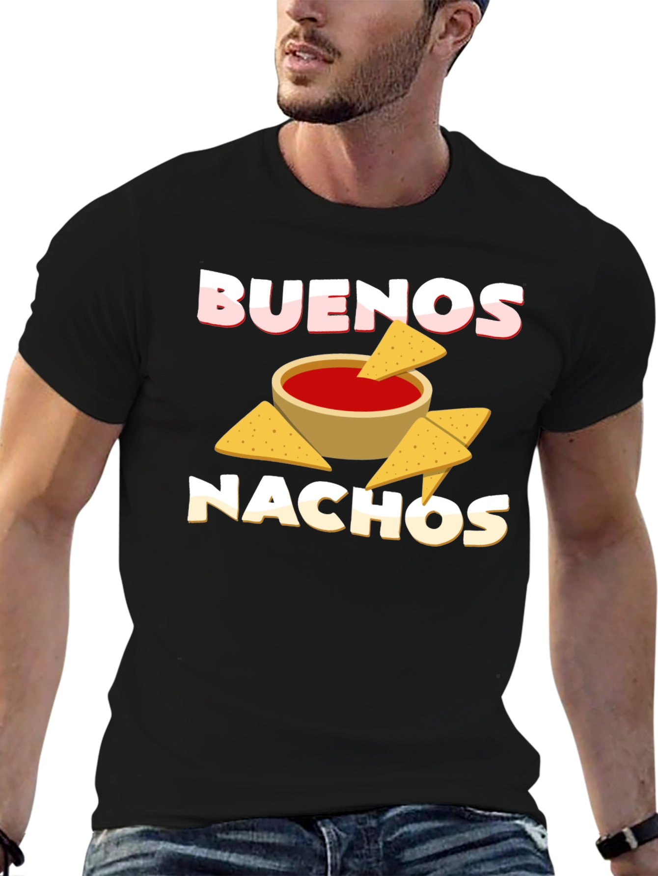 Buenos Nachos Graphic T-Shirt - Unisex Casual Tee