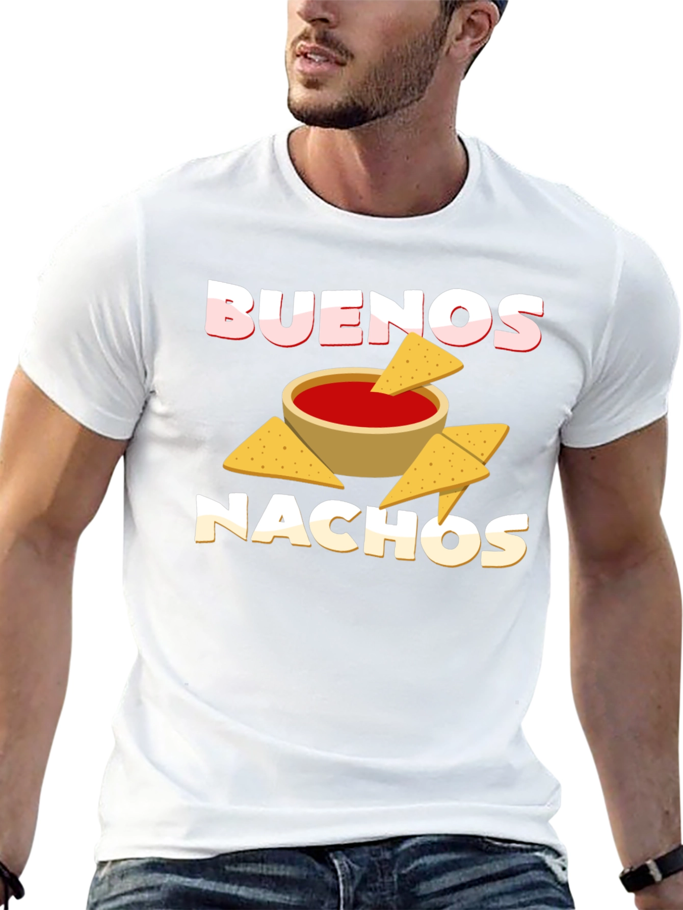 Buenos Nachos Graphic T-Shirt - Unisex Casual Tee