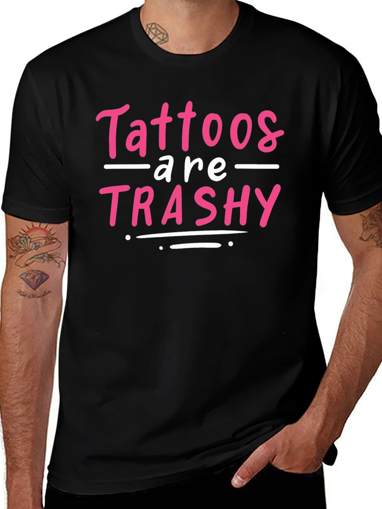 Tattoos are Trashy Graphic Tee