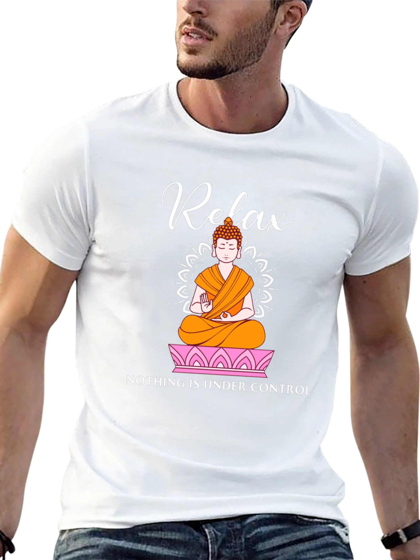 Relax Buddha Graphic Tee