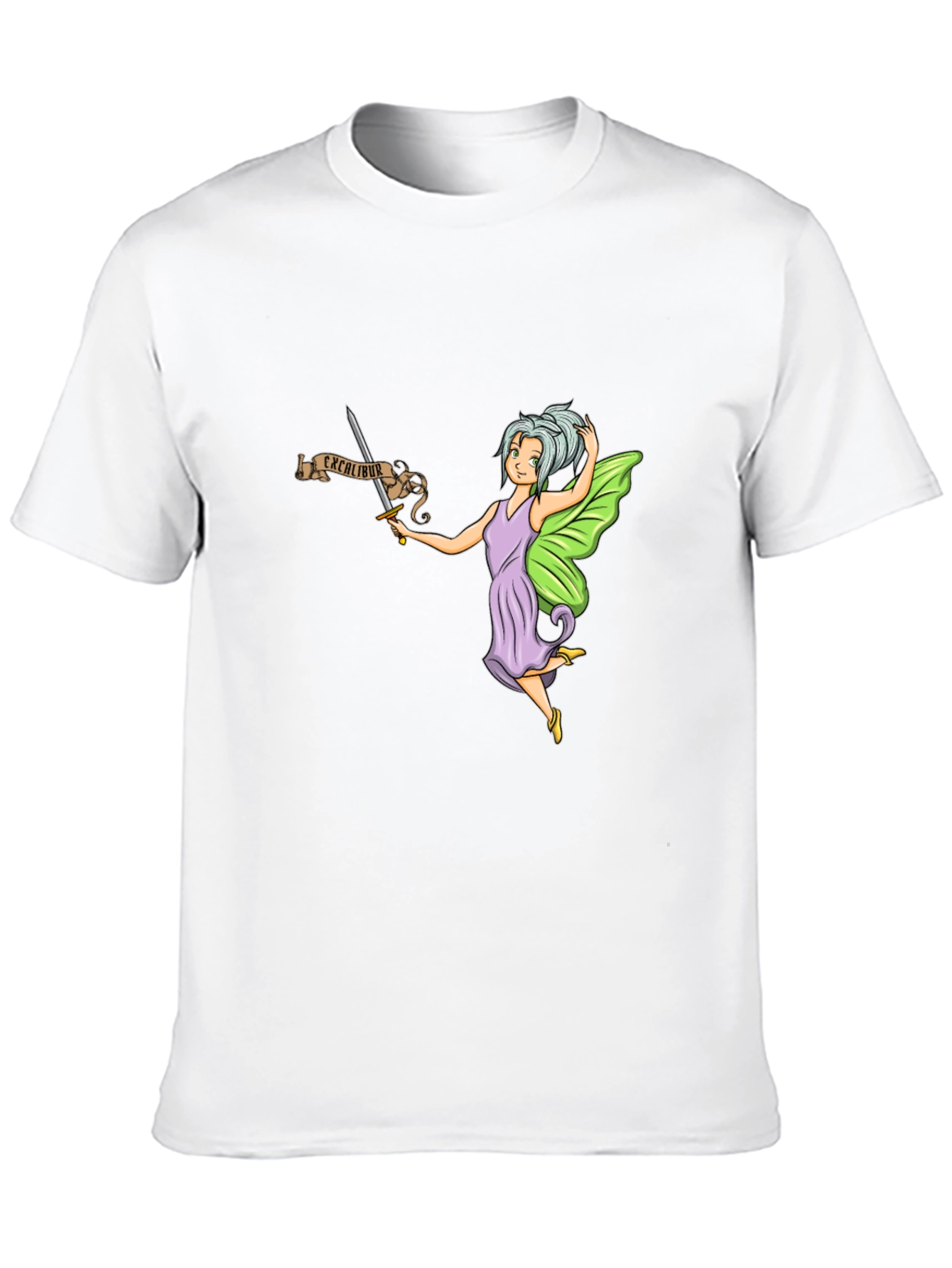 Fairy Excalibur Black T-Shirt