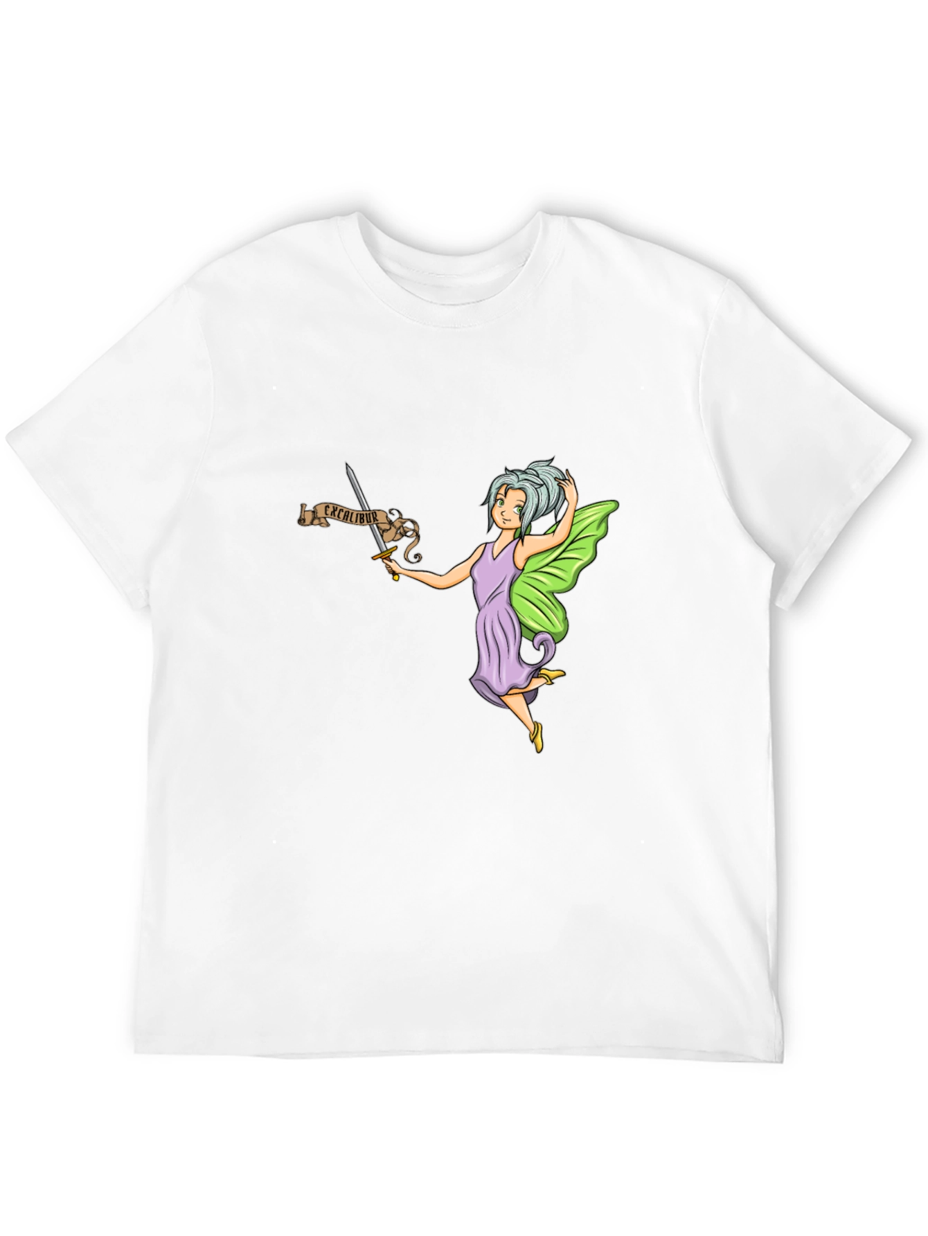 Fairy Excalibur Black T-Shirt