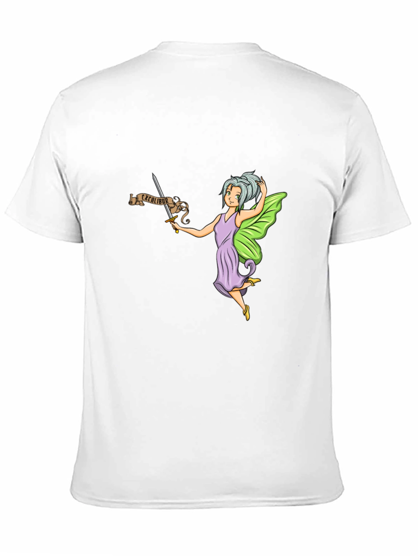 Fairy Excalibur Black T-Shirt