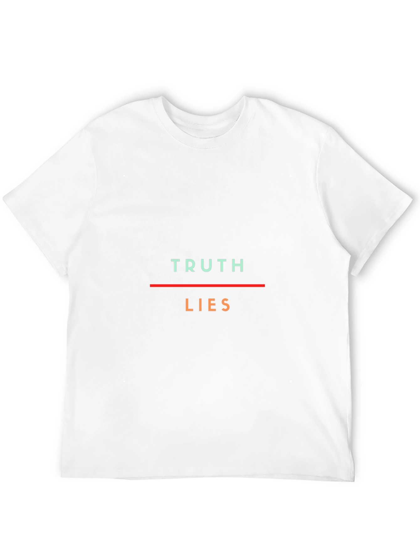 Truth Lies Graphic Tee - Unisex Crew Neck T-Shirt