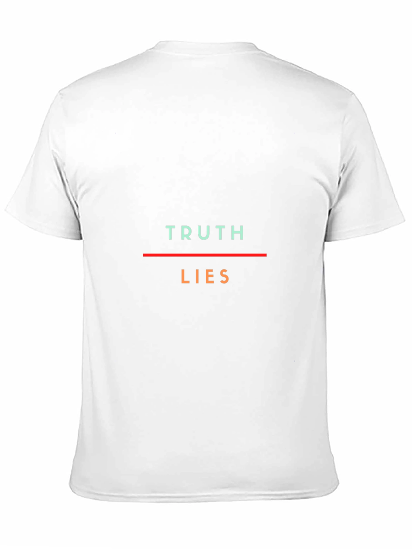 Truth Lies Graphic Tee - Unisex Crew Neck T-Shirt
