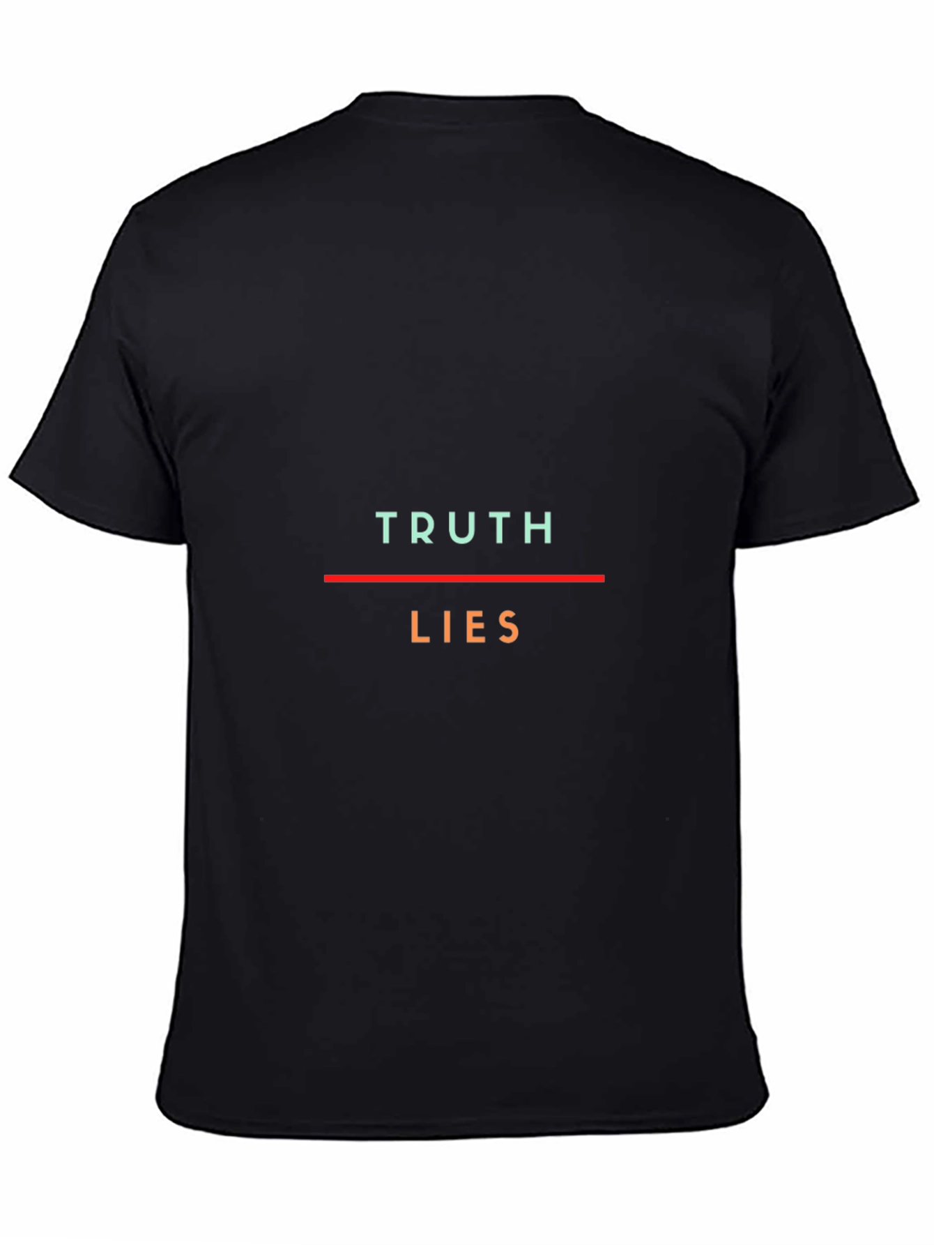 Truth Lies Graphic Tee - Unisex Crew Neck T-Shirt