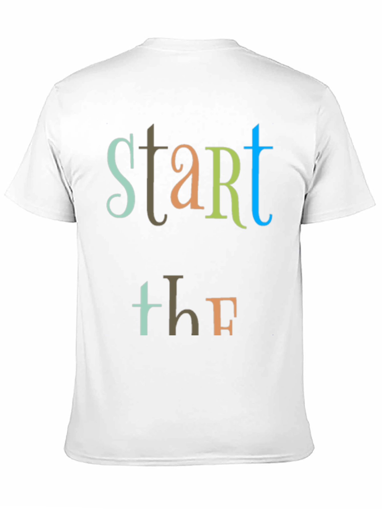 Start the F T-Shirt - Bold Graphic Tee