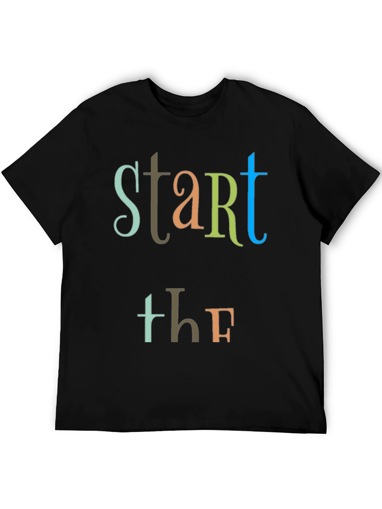 Start the F T-Shirt - Bold Graphic Tee
