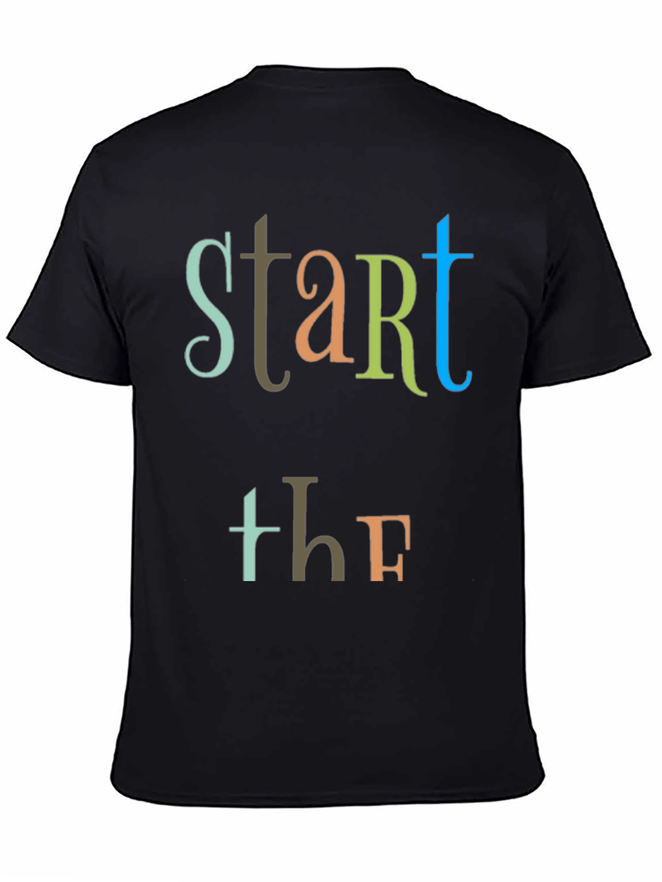 Start the F T-Shirt - Bold Graphic Tee
