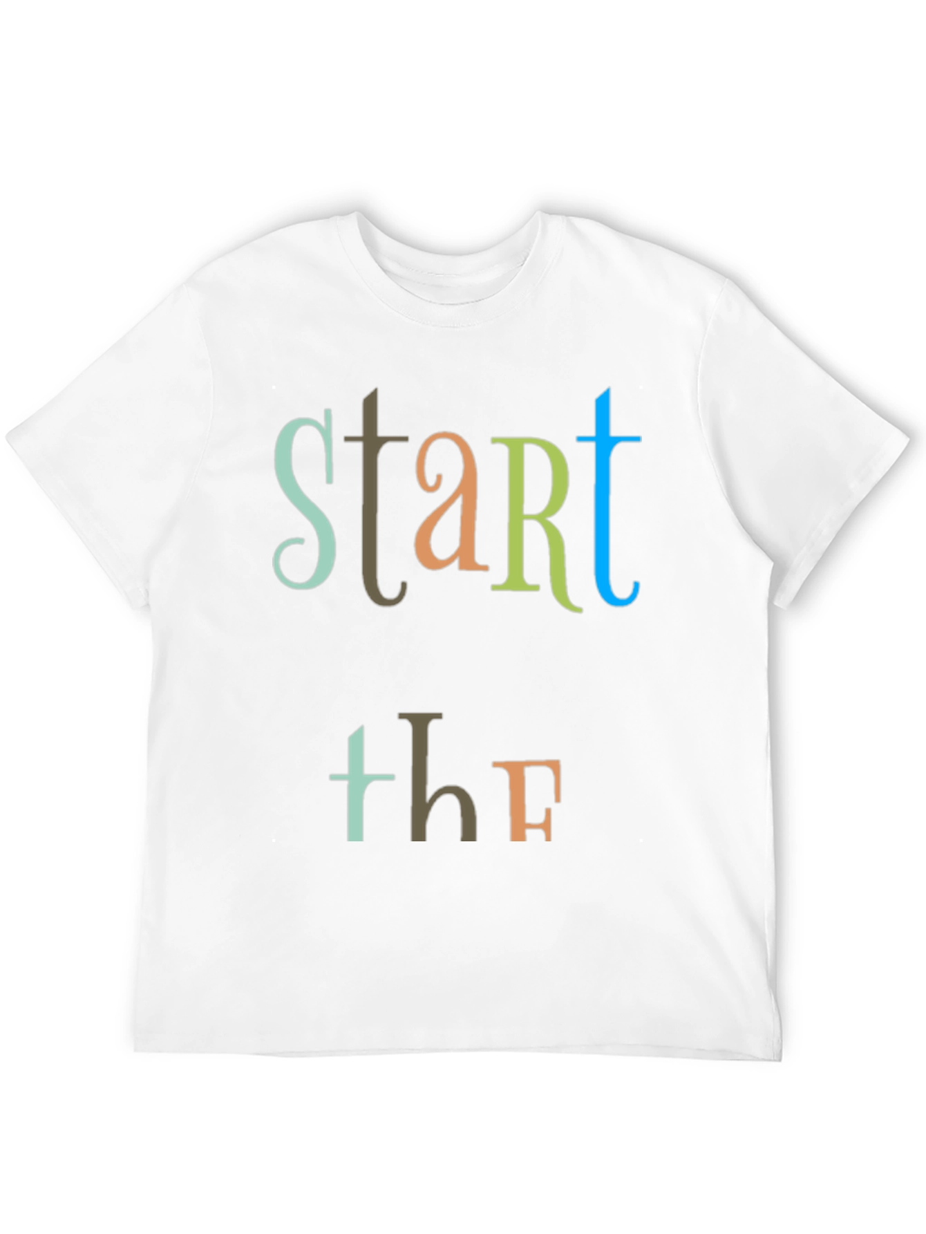 Start the F T-Shirt - Bold Graphic Tee