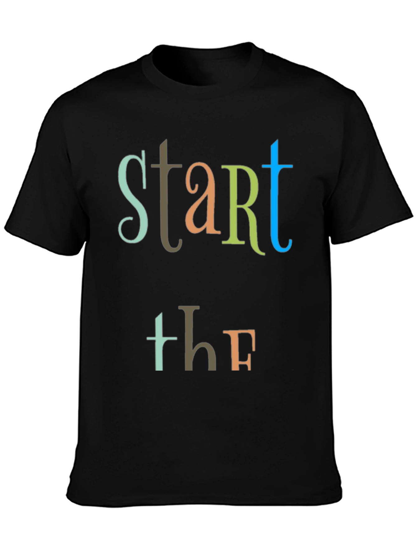 Start the F T-Shirt - Bold Graphic Tee