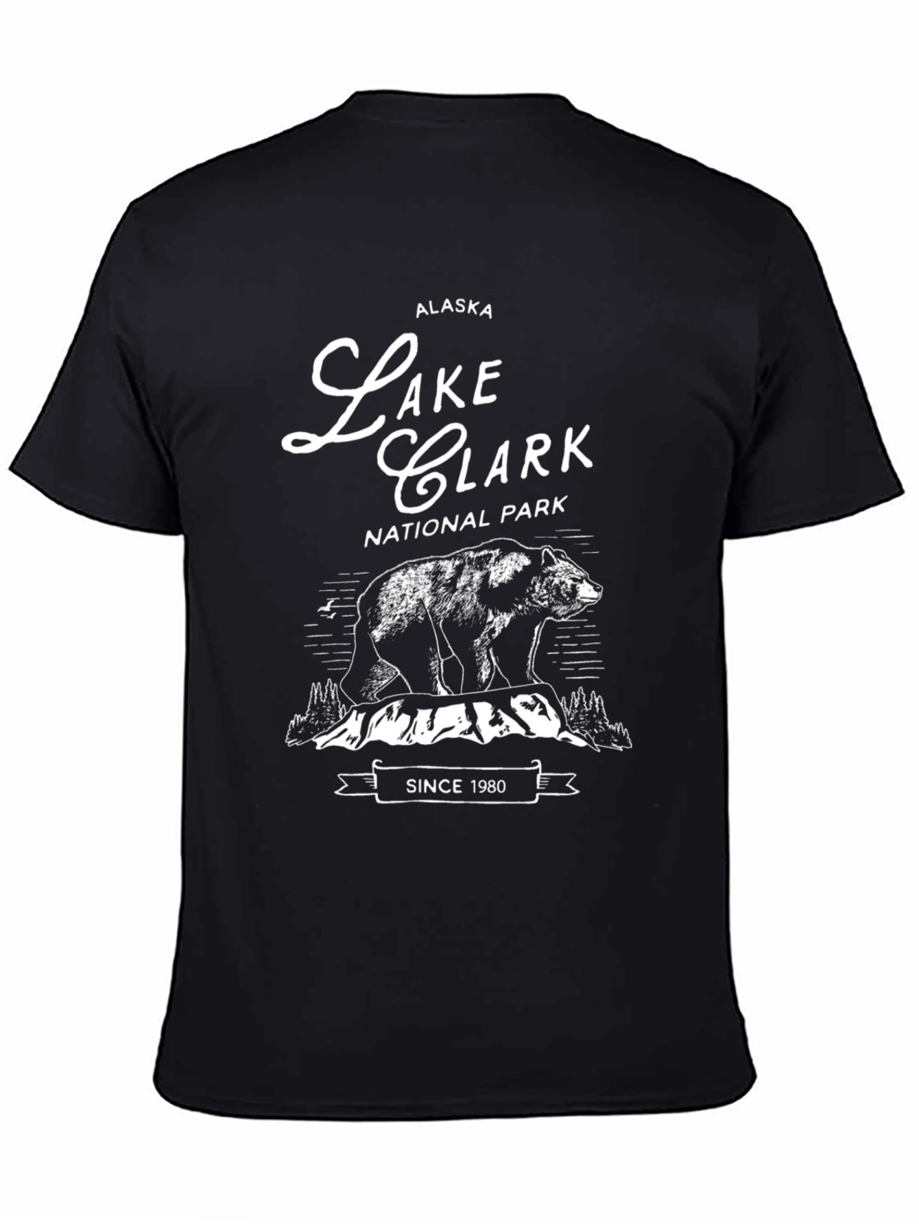 Lake Clark National Park T-Shirt - Alaska Bear Tee