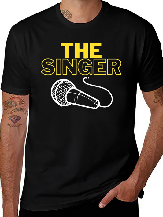 The Singer T-Shirt Music Lover Tee