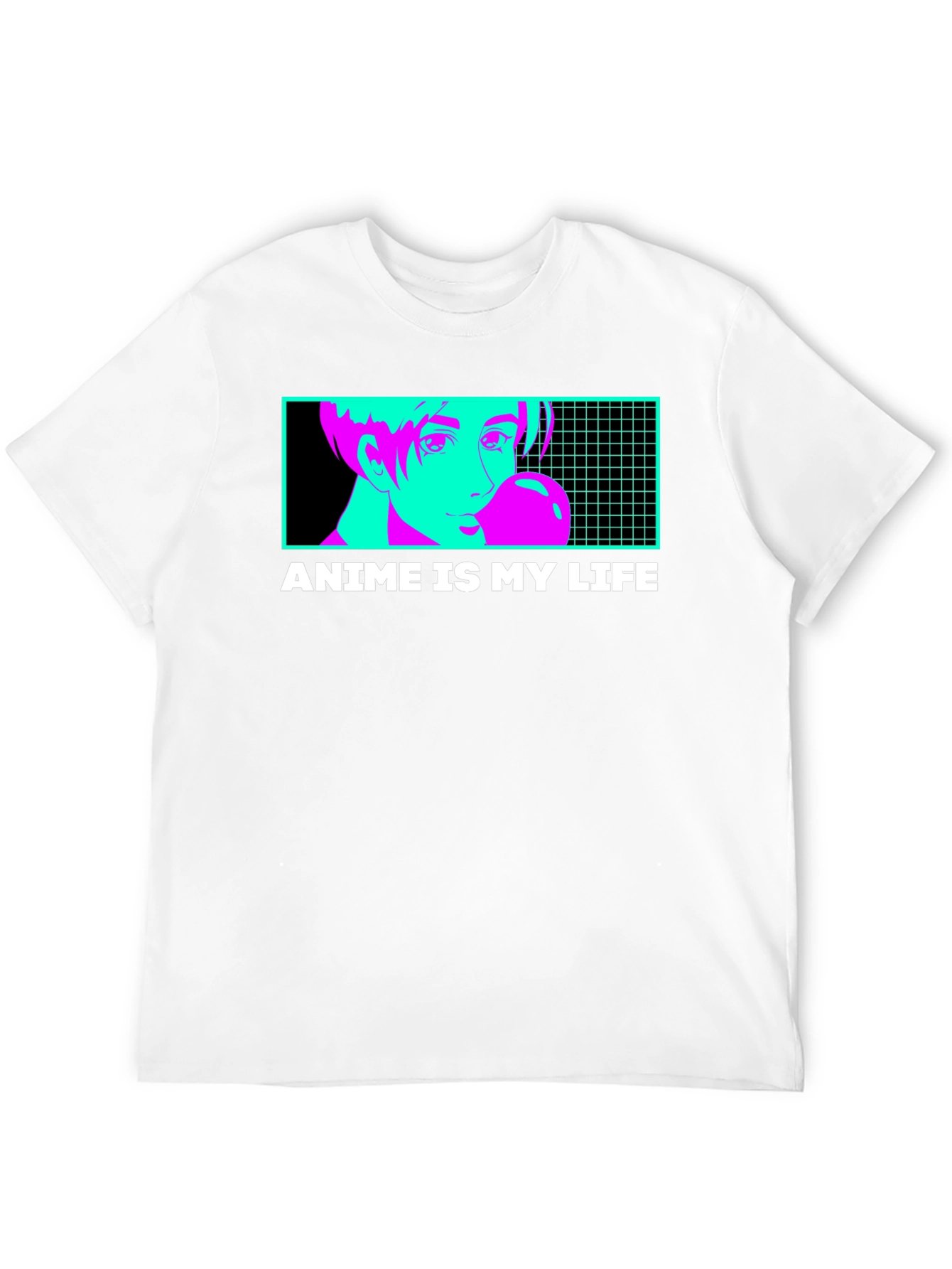 Anime Is My Life T-Shirt - Vaporwave Design