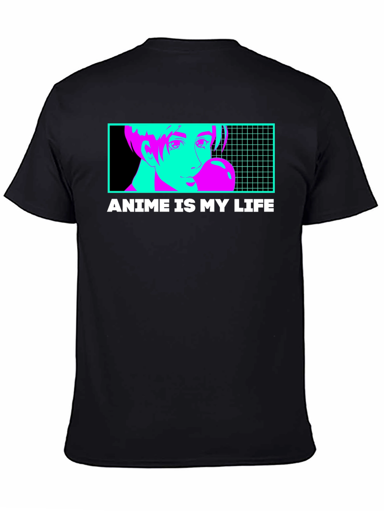 Anime Is My Life T-Shirt - Vaporwave Design