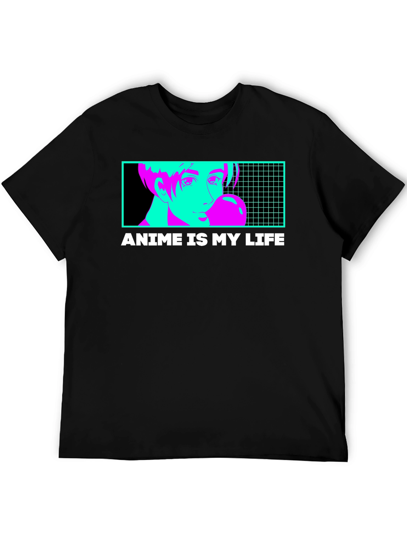 Anime Is My Life T-Shirt - Vaporwave Design