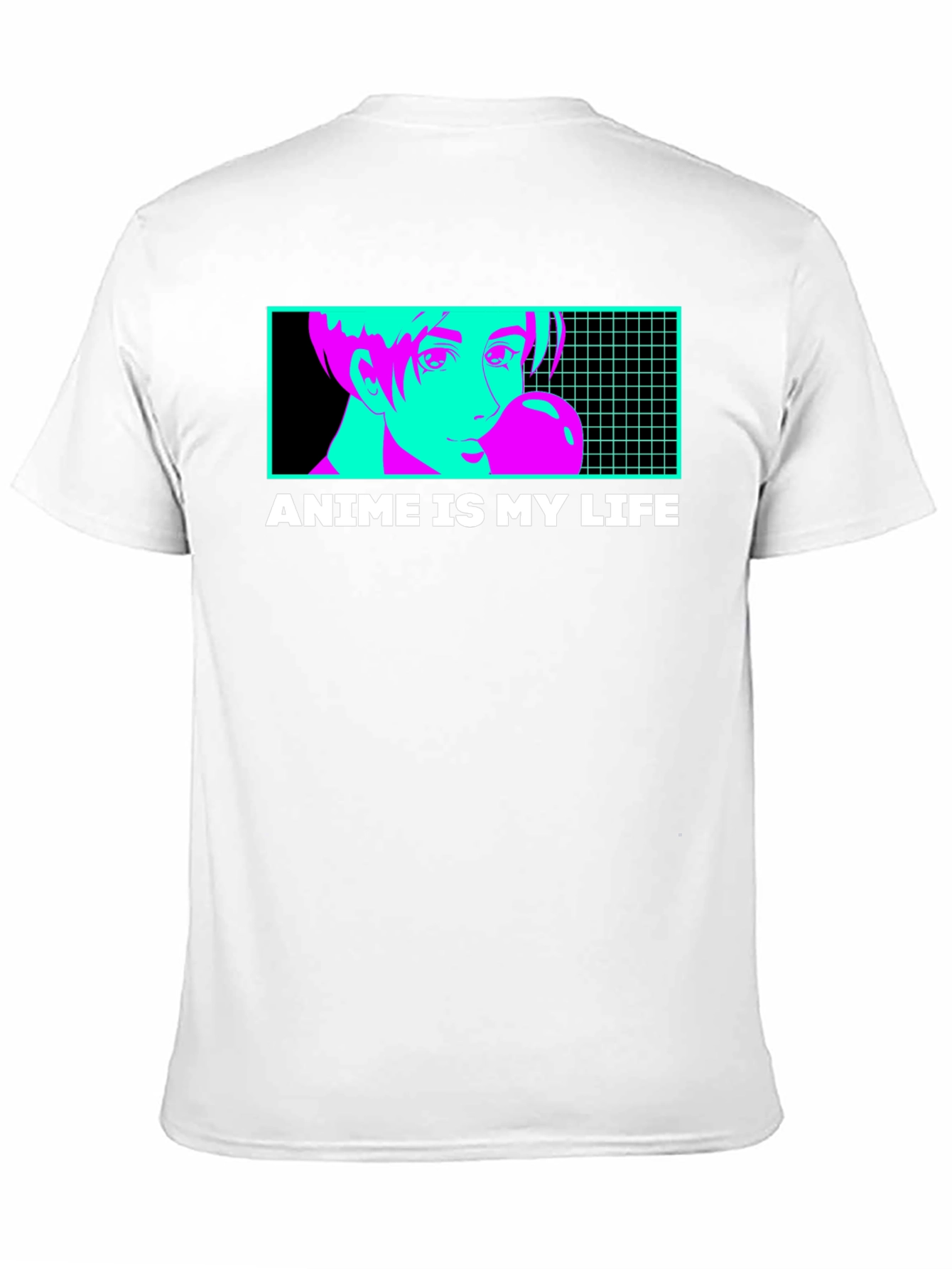 Anime Is My Life T-Shirt - Vaporwave Design