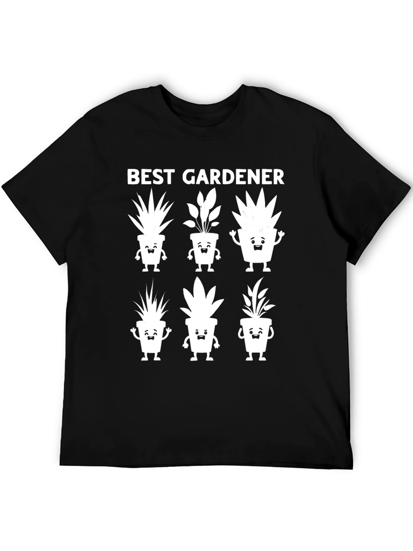 Best Gardener T-Shirt - Cute Plant Design Gardening Gift