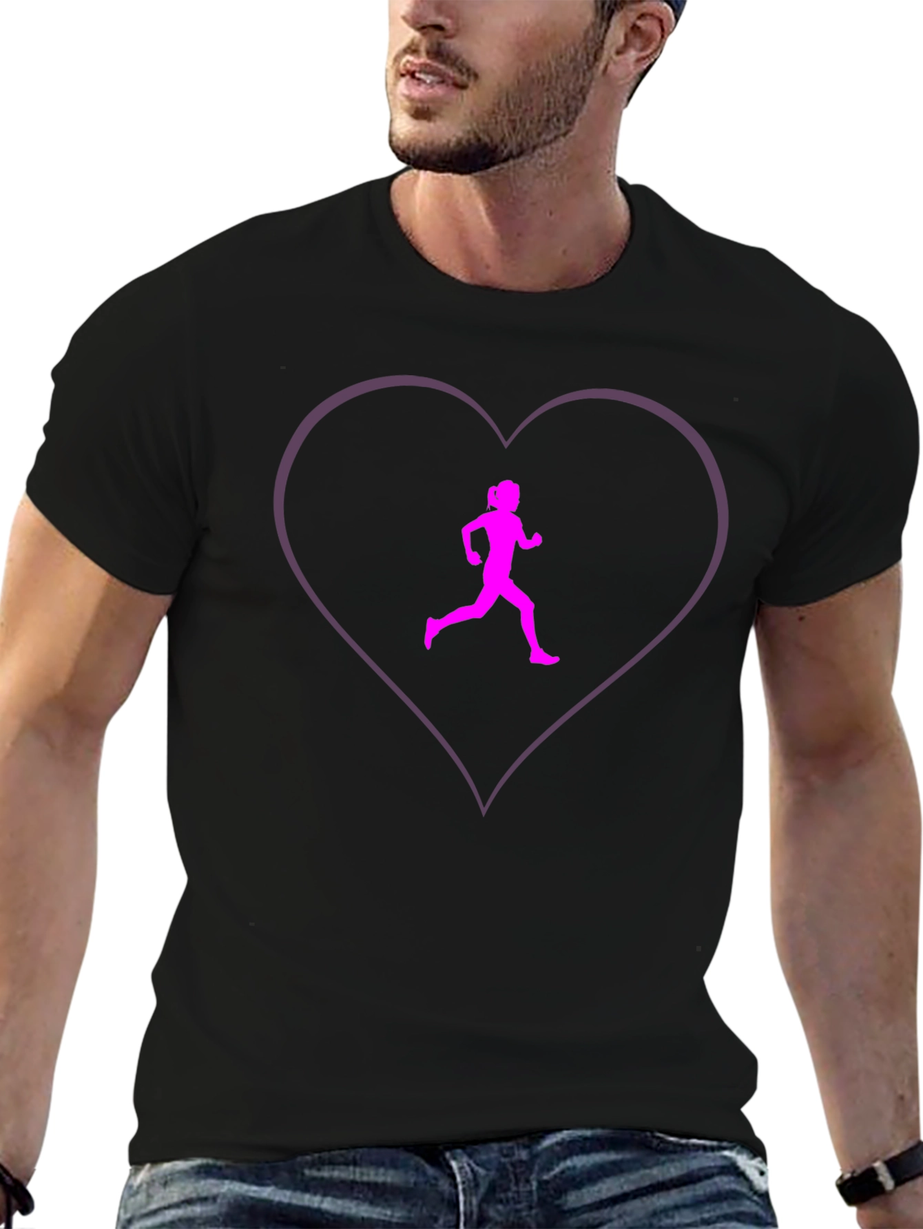 Runners Heart T-Shirt - Love to Run!