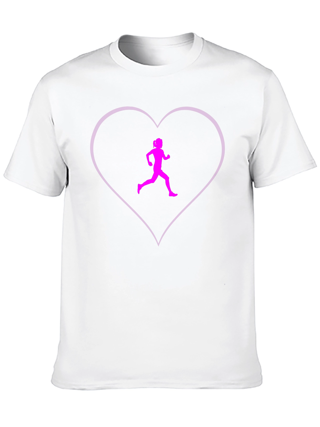 Runners Heart T-Shirt - Love to Run!