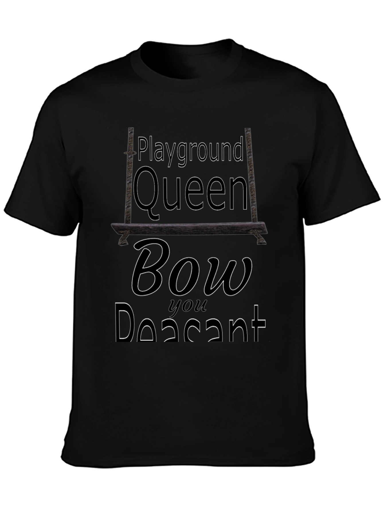 Playground Queen Bow You Descend T-Shirt