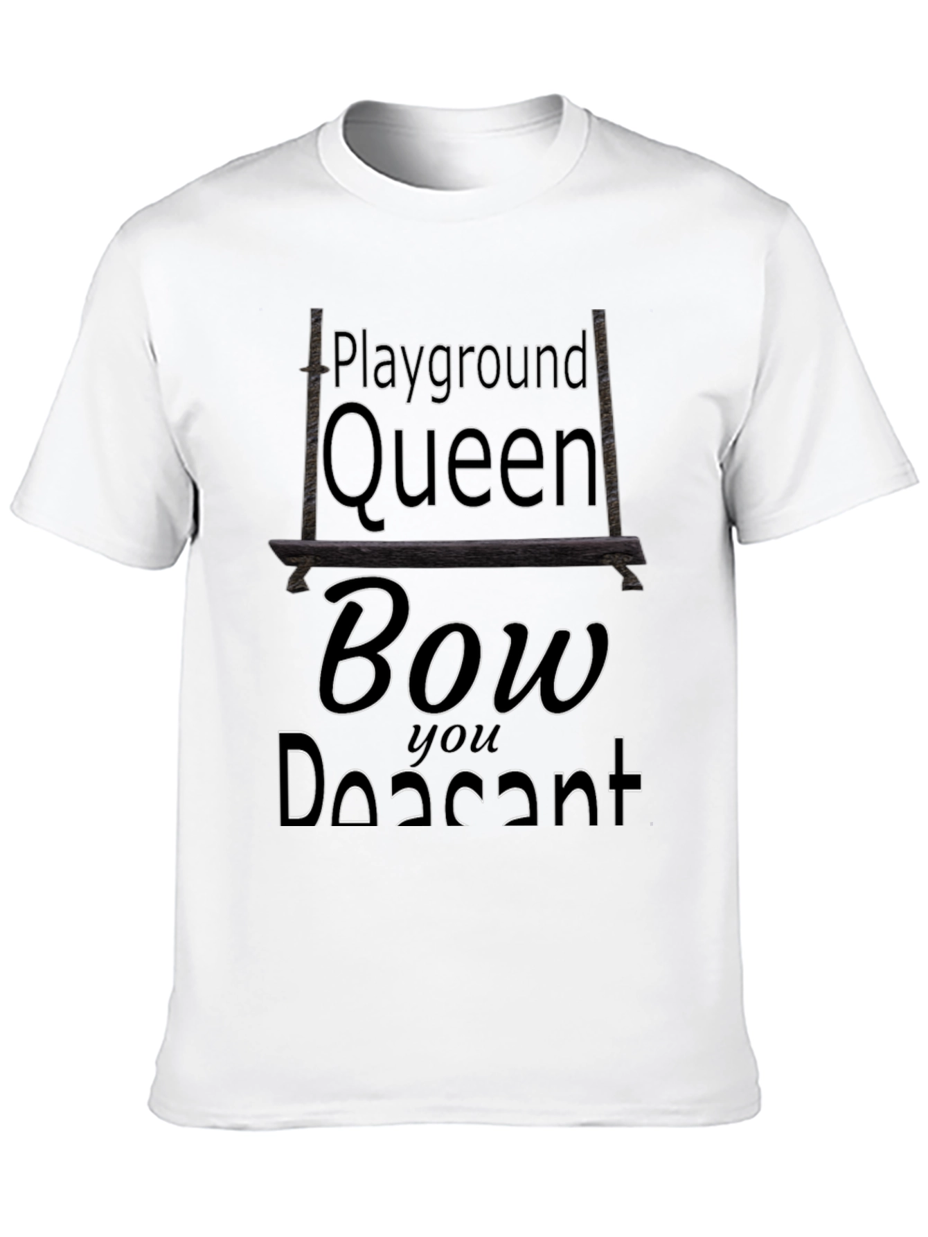 Playground Queen Bow You Descend T-Shirt