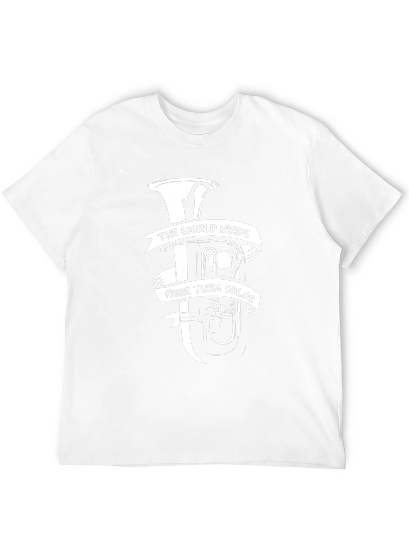 Tuba Solo Graphic T-Shirt - Music Lover Tee