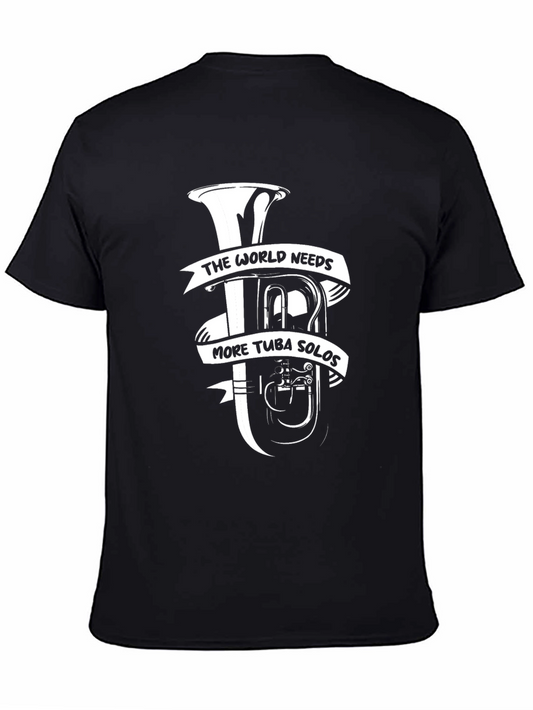 Tuba Solo Graphic T-Shirt - Music Lover Tee