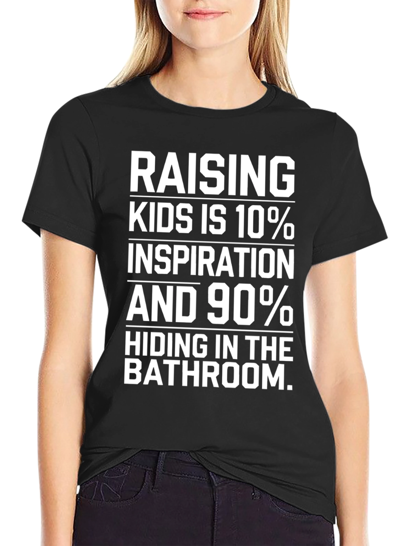 Raising Kids T-Shirt: Humor Inspiration Comfort