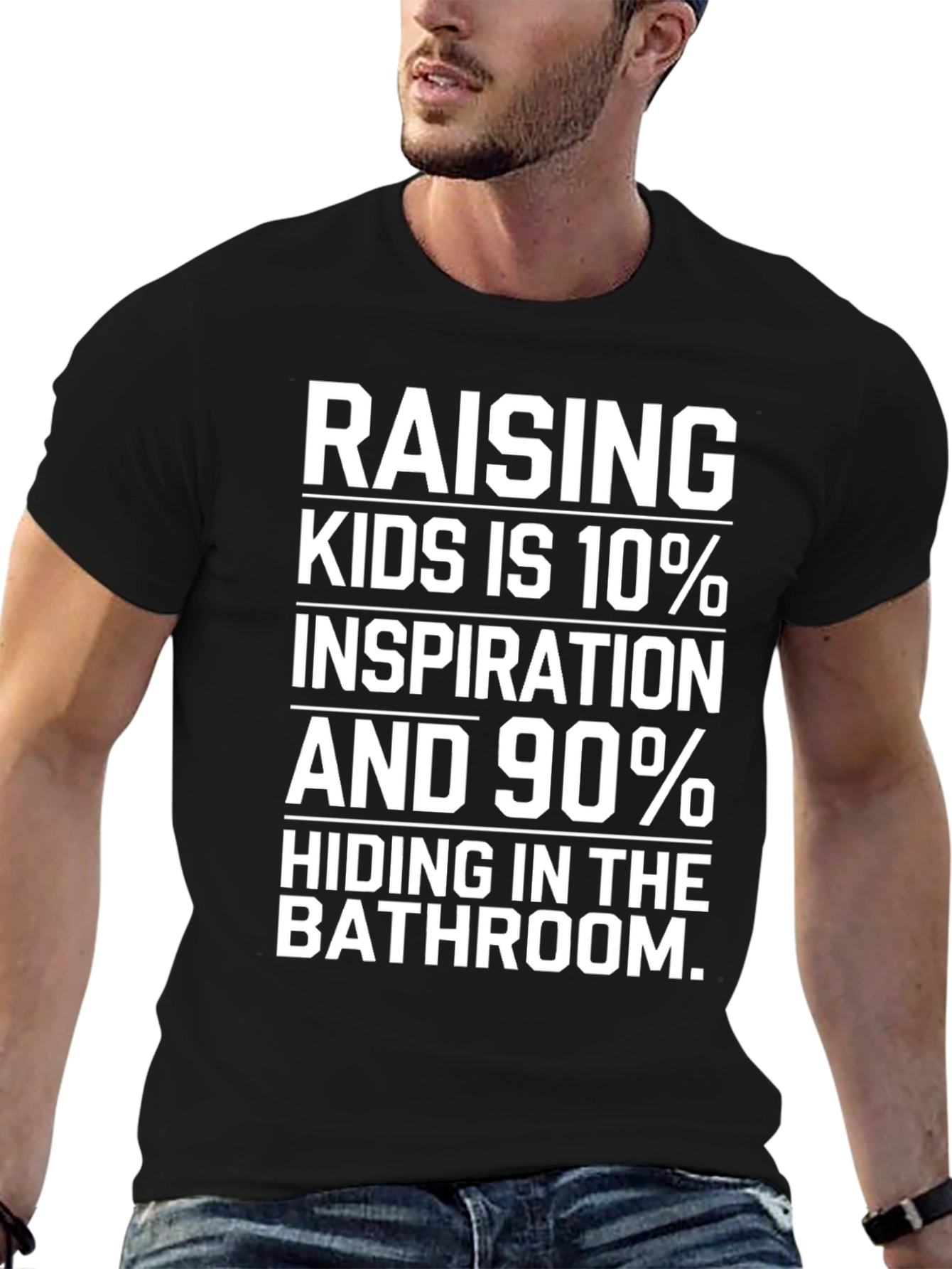 Raising Kids T-Shirt: Humor Inspiration Comfort