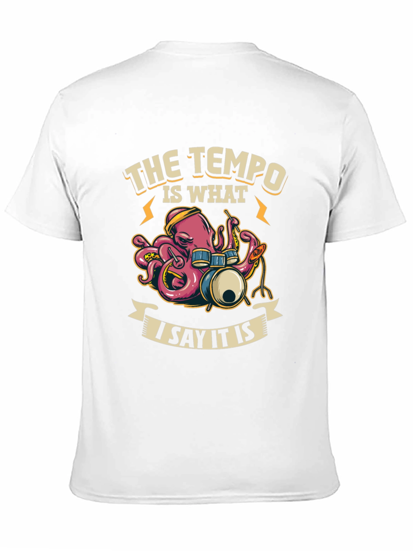 Tempo Octopus Drummer T-Shirt