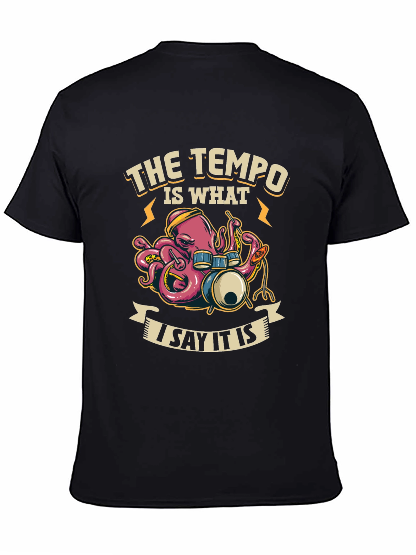 Tempo Octopus Drummer T-Shirt
