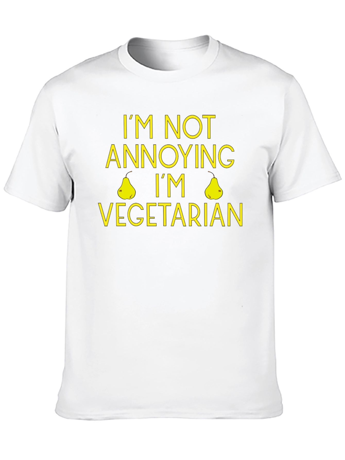 Funny Vegetarian T-Shirt - Im Not Annoying