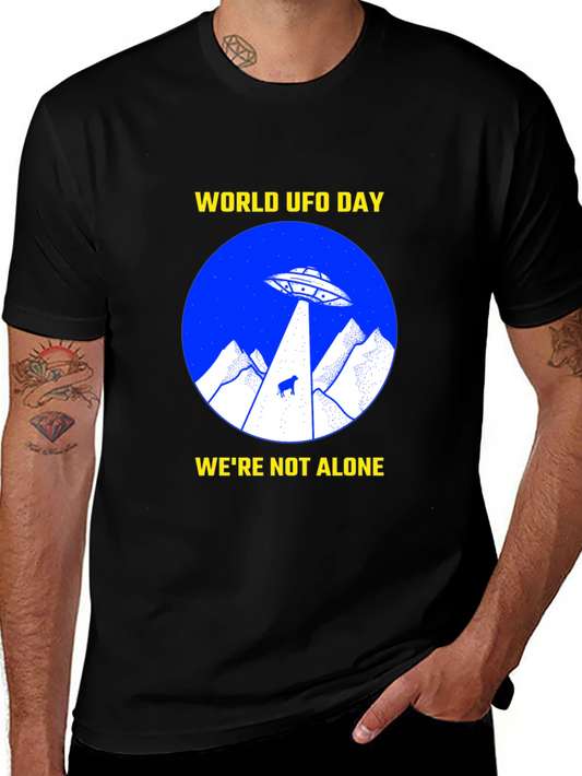 World UFO Day T-Shirt - Were Not Alone