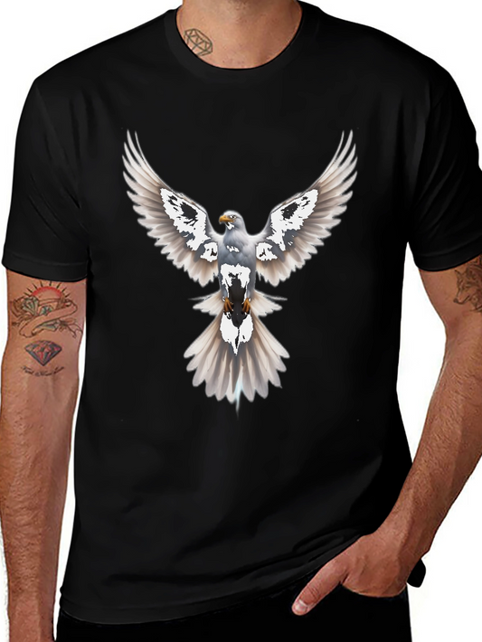 Dove Graphic Black T-Shirt