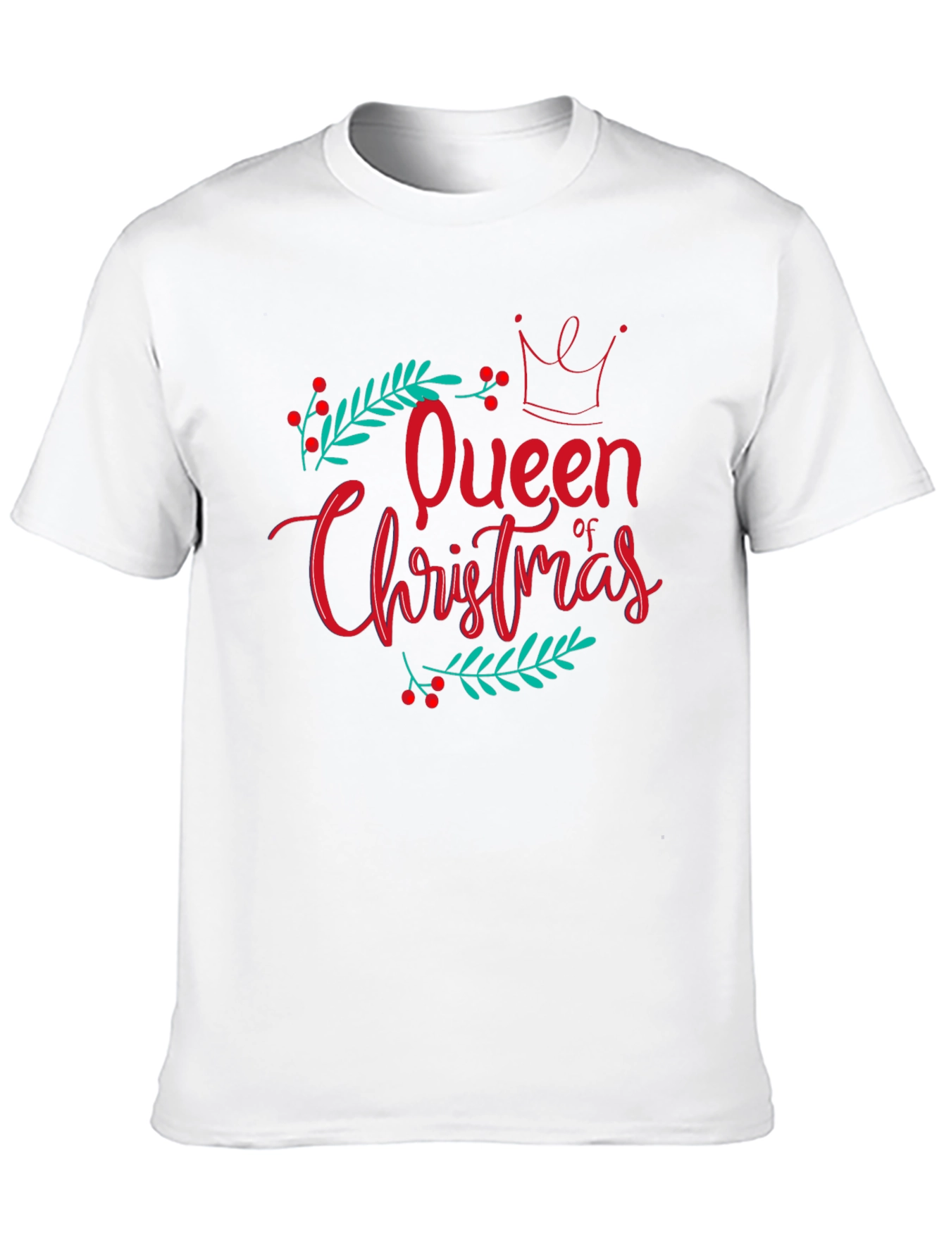 Queen of Christmas T-Shirt - Festive Holiday Tee