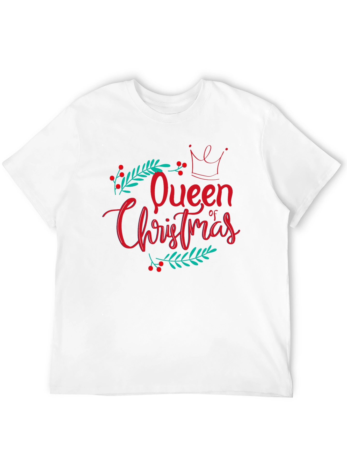 Queen of Christmas T-Shirt - Festive Holiday Tee