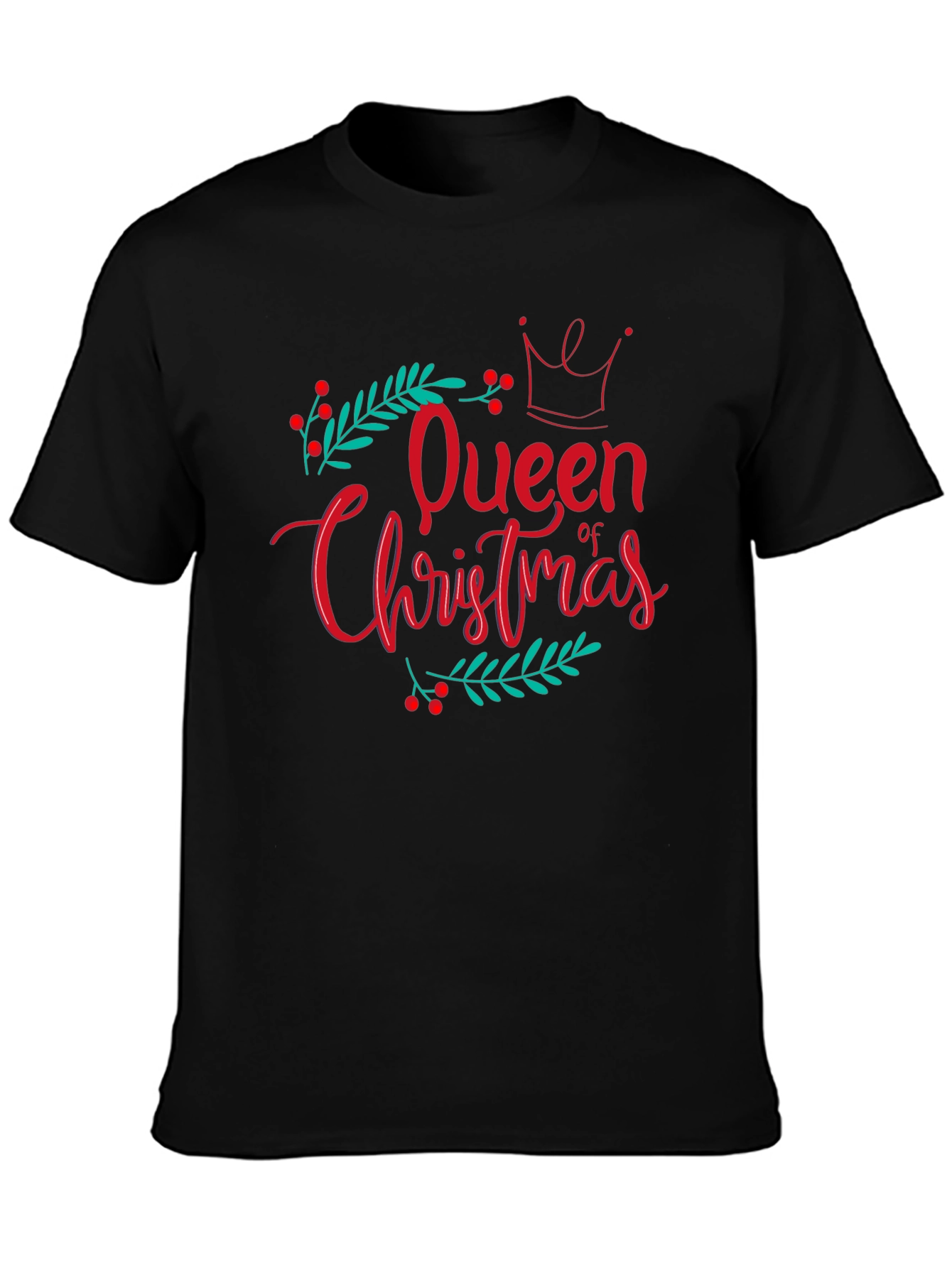 Queen of Christmas T-Shirt - Festive Holiday Tee